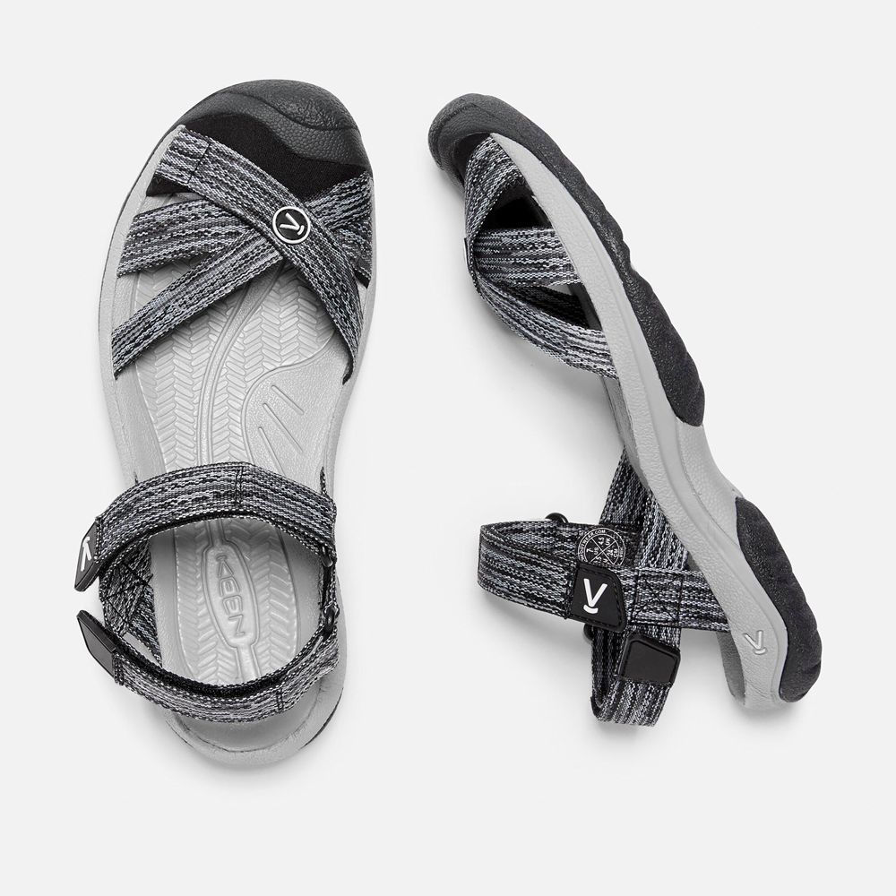 Keen Askılı Sandalet Kadın Siyah/Gri - Bali Strap - Türkiye WDFJ85671